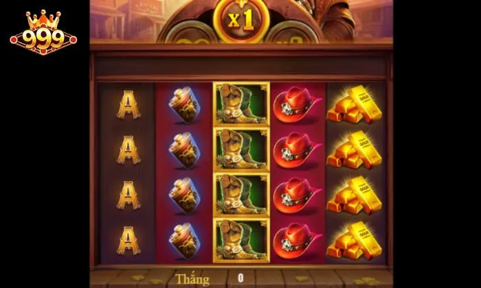 Slot game Bonus Hunter 999BET lấy cảm hứng từ những tay súng miền Tây 