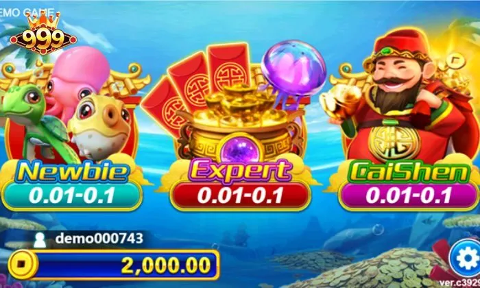 Người chơi sẽ có ba lựa chọn phòng cược phù hợp với từng mức độ