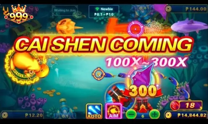 Điều chỉnh mức đặt cược để săn cá và nhận thưởng cực khủng