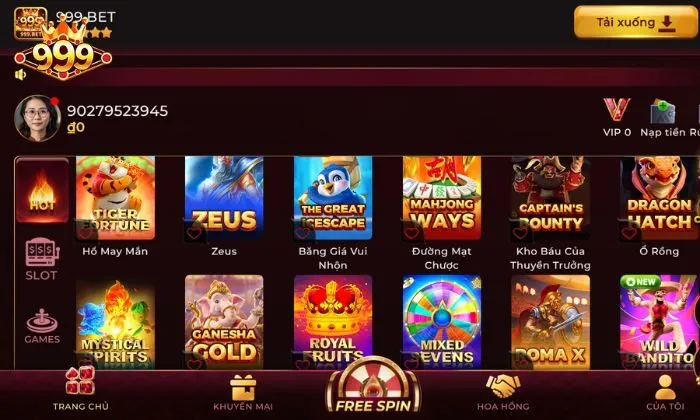 Captain's Bounty 999BET 999BET là cổng game online được cấp phép bởi các cơ quan uy tín