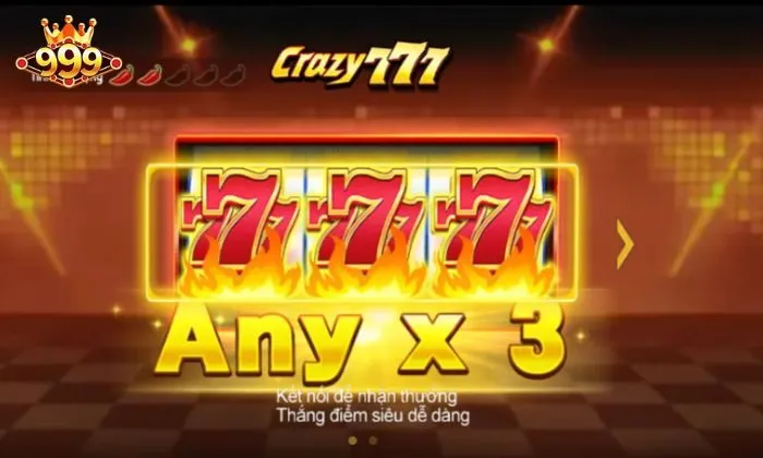 Crazy 777 999bet mang đến một không gian giải trí thú vị cho bet thủ