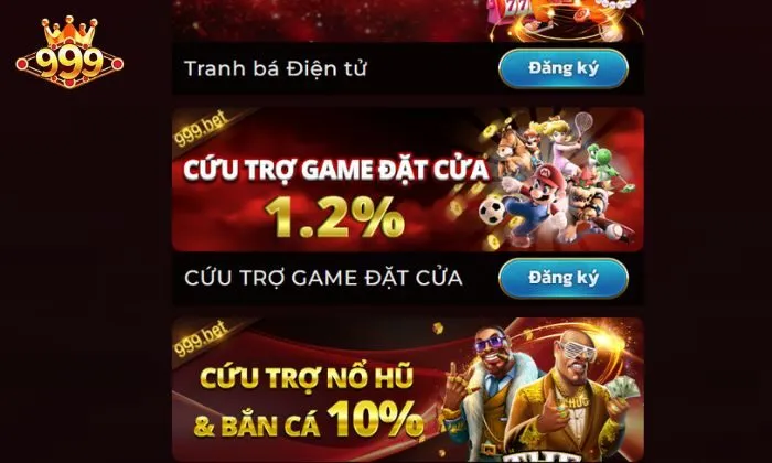 Đôi nét về chương trình cứu trợ game đặt cửa 1.2% 199bet