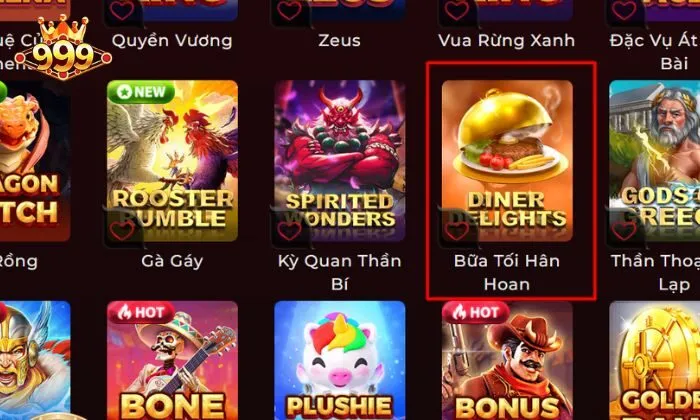 Quy trình đăng ký tham gia chơi Bữa Tối Hân Hoan 999bet