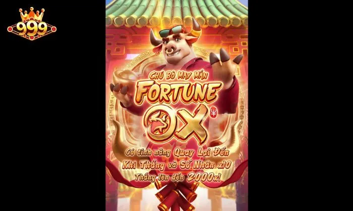 Hình ảnh con bò trong Fortune Ox 999BET