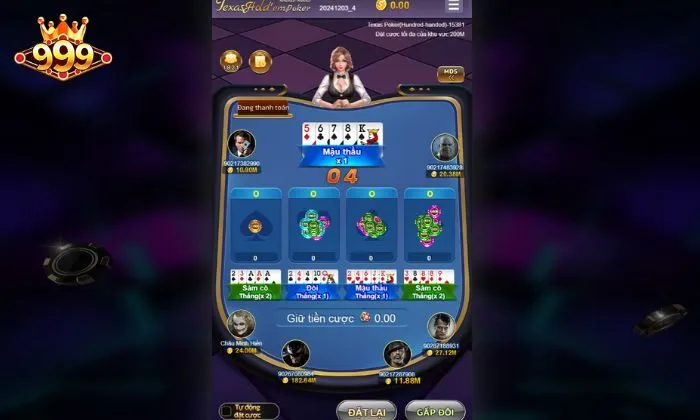 Game bài Poker nổi tiếng trên sàn cược quốc tế