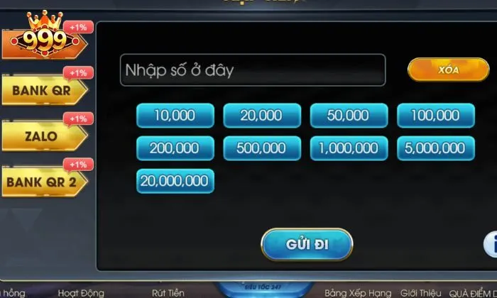 Nhà cái hỗ trợ linh hoạt thức thanh toán