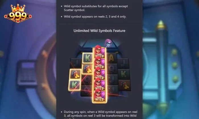 Heist Stakes 999BET Tham gia các lượt chơi đặc biệt trong game