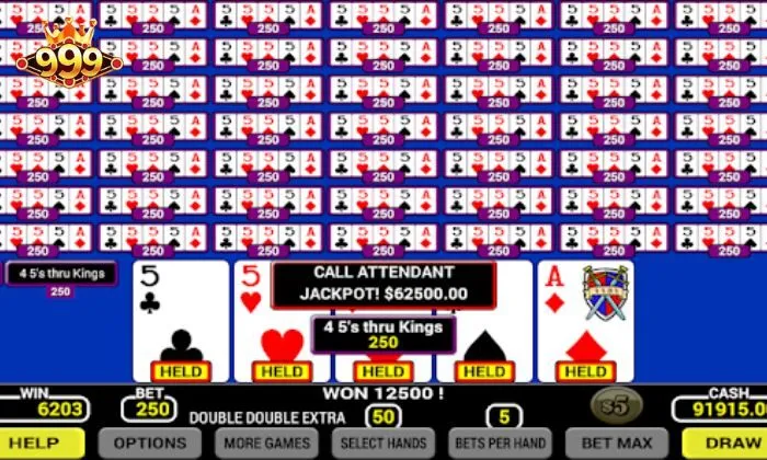 Kinh nghiệm chơi Hundred-Handed Poker 999BET luôn thắng